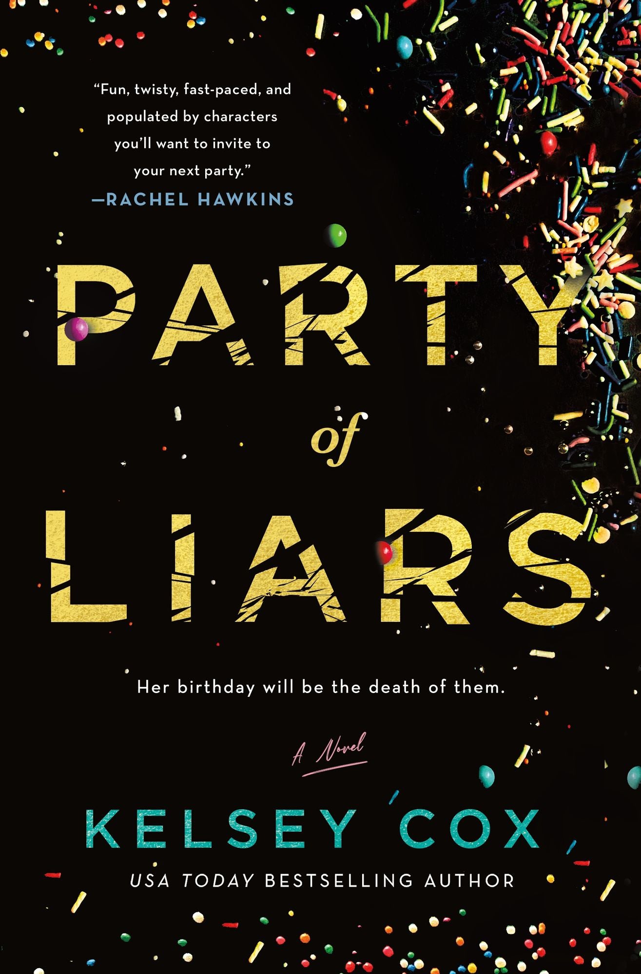 Cover of Party of Liars: A Novel by Kelsey Cox